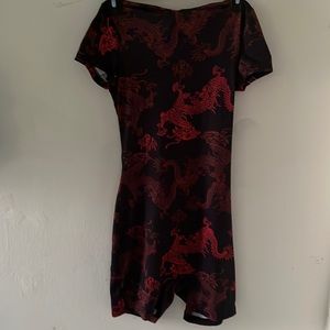 Dragon design short one piece